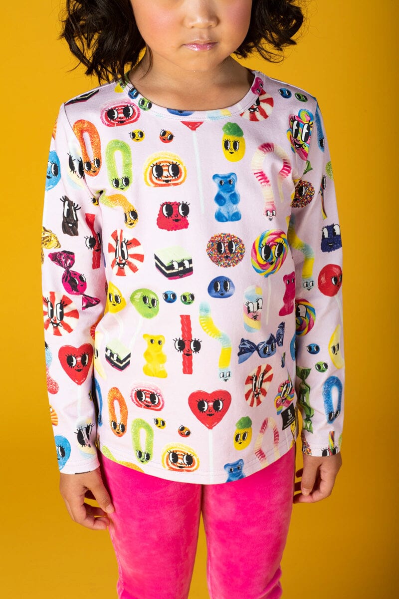 Candyland T-Shirt Long Sleeve T-Shirt Rock Your Baby 