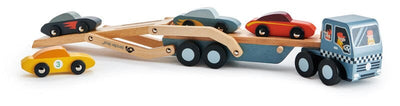 Car Transporter Vehicles Tender Leaf Toys 