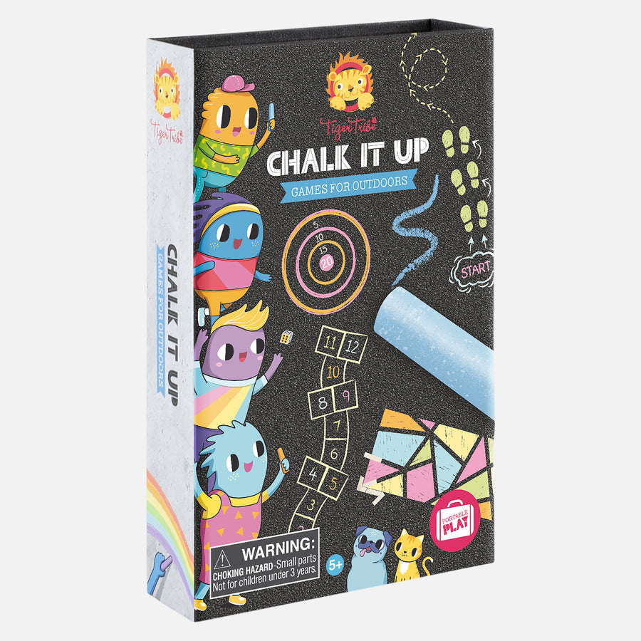 Chalk It Up - Games For Outdoors Arts & Crafts Tiger Tribe 