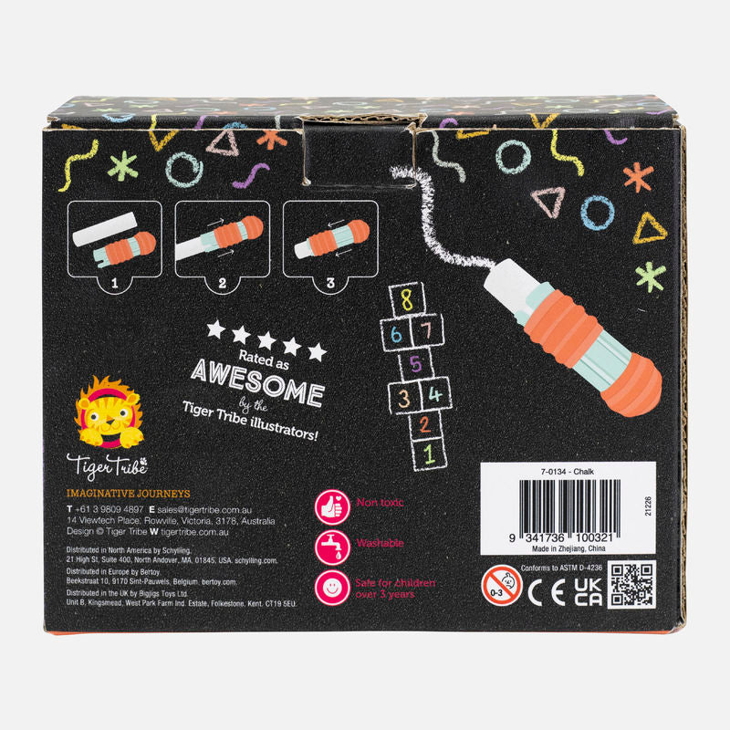 Chalk Stationery Arts & Crafts Tiger Tribe 