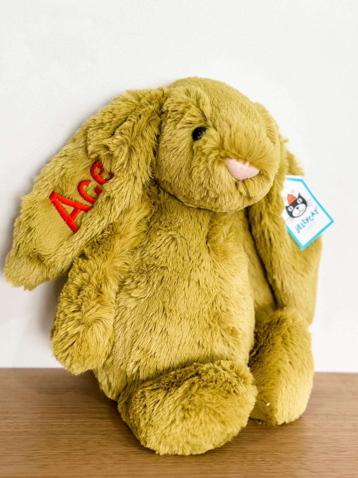 CHERRIE BABY EXCLUSIVE Bashful Zingy Bunny Medium Soft Toy Jellycat 
