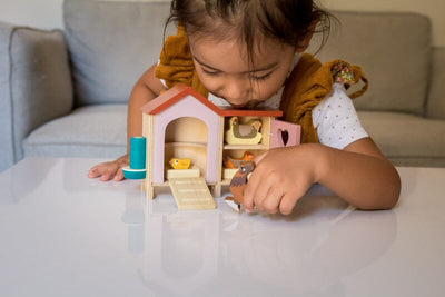 Chicken Coop Wooden Toy Tender Leaf Toys 