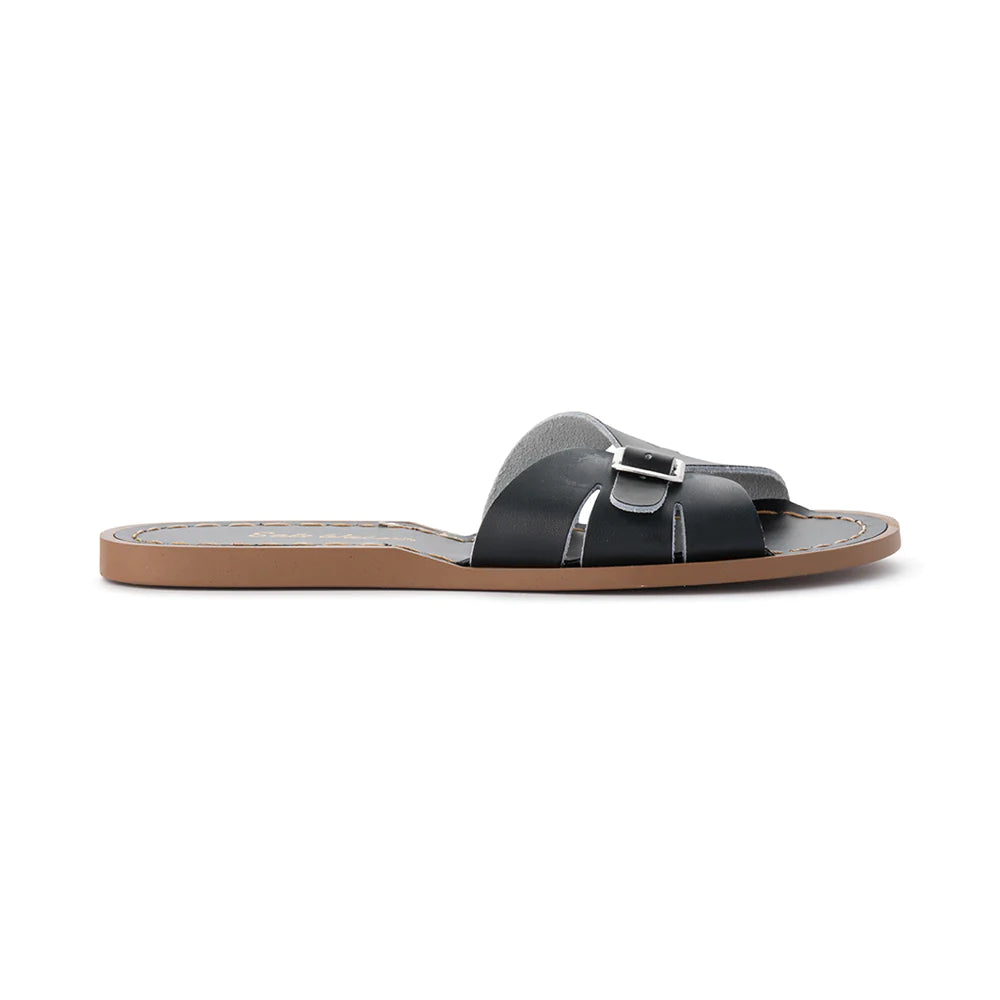 Classic Adults Slide - Black Classic Slide Salt Water Sandals 