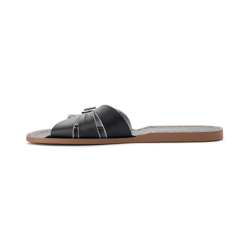 Classic Adults Slide - Black Classic Slide Salt Water Sandals 