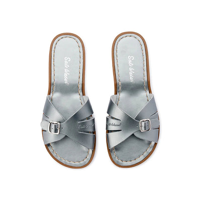 Classic Adults Slide - Pewter (Discontinued) Classic Slide Salt Water Sandals 