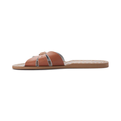 Classic Adults Slide - Tan Classic Slide Salt Water Sandals 