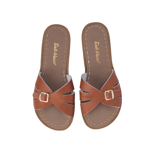 Salt Water Sandals - Adults Classic Slide Tan