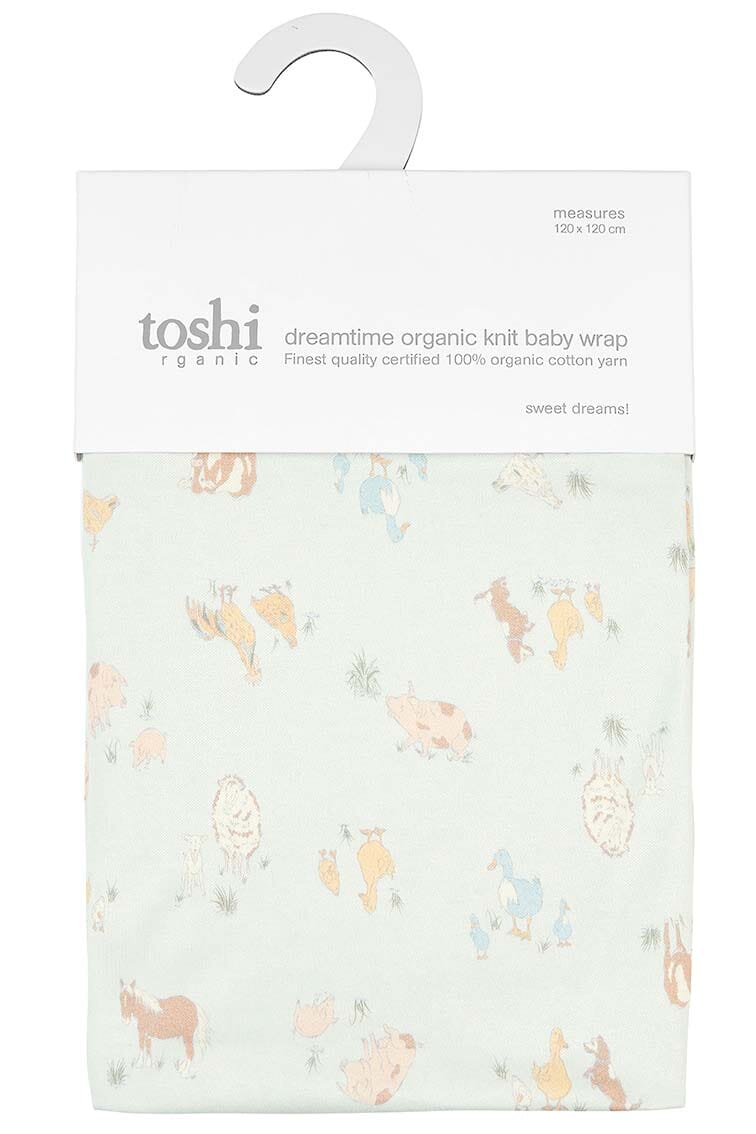 Classic Knit Wrap - Country Bumpkins Muslin Wrap Toshi 