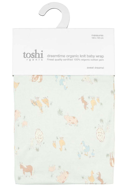 Classic Knit Wrap - Country Bumpkins Muslin Wrap Toshi 