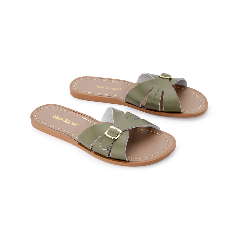 Classic Slide - Olive Classic Slide Salt Water Sandals 