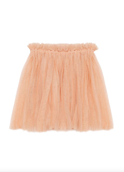Classic Tutu - Peach Puree Sparkel Skirt Bella & Lace 