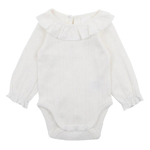 Bebe - Cloud Pointelle LS Bodysuit