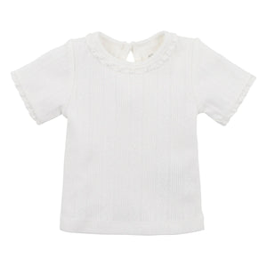 Bebe - Cloud Pointelle SS Tee