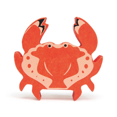 Coastal Wooden Animal Wooden Toy Tender Leaf Toys Crab 