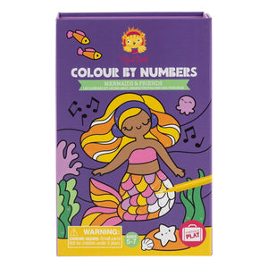 Tiger Tribe - Colour By Numbers | Mermaids and Friends