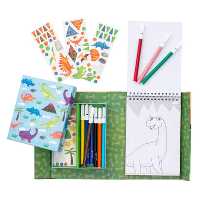 Colouring Set- Dinosaurs Arts & Crafts Tiger Tribe 