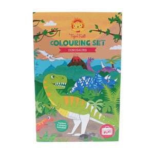 Tiger Tribe - Colouring Set | Dinosaurs