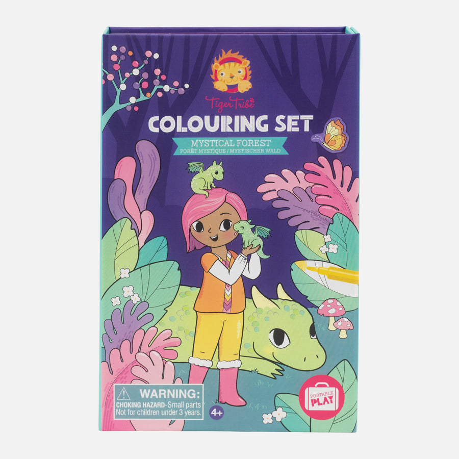 Colouring Set - Mystical Forest Arts & Crafts Tiger Tribe 