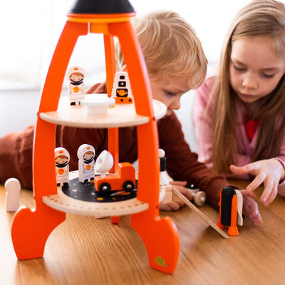 Cosmic Rocket Set Wooden Toy Tender Leaf Toys 