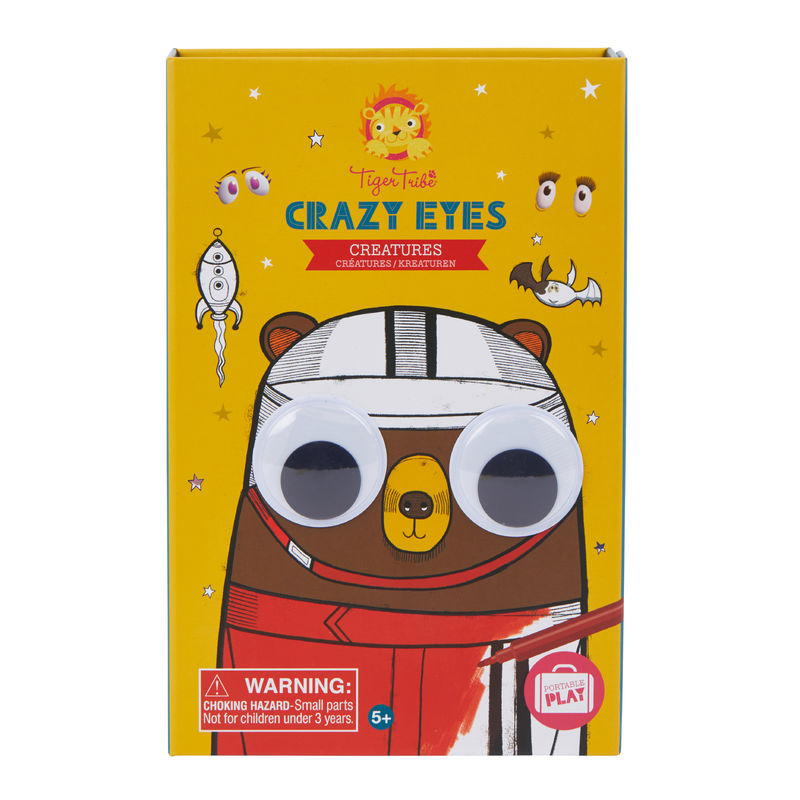 Crazy Eyes - Creatures Arts & Crafts Tiger Tribe 