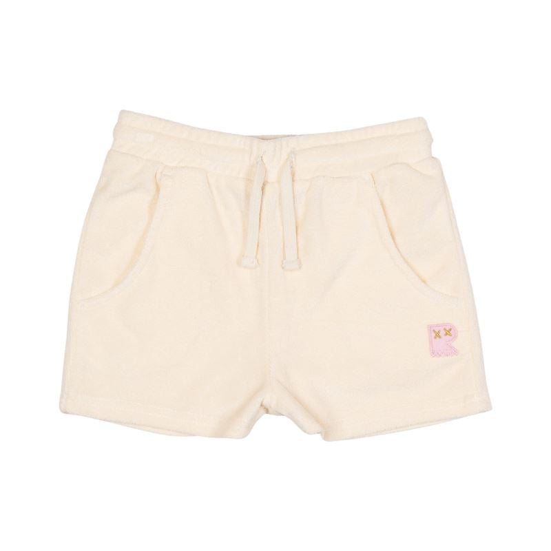 Cream Terry Shorts Shorts Rock Your Baby 