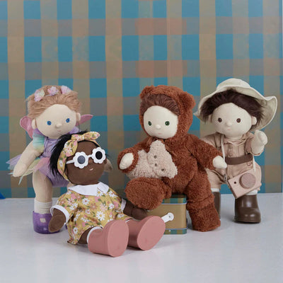 Dinkum Doll Pretend Pack - Teddy Doll Clothes Olli Ella 