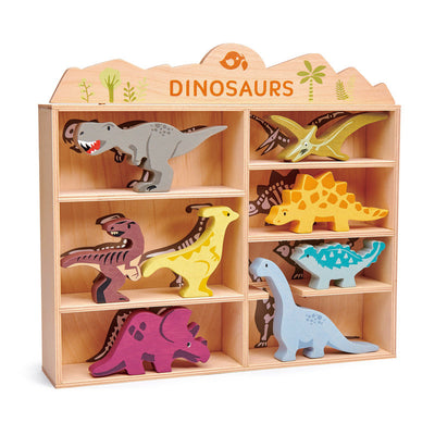 Dinosaur Set Wooden Toy Tender Leaf Toys 