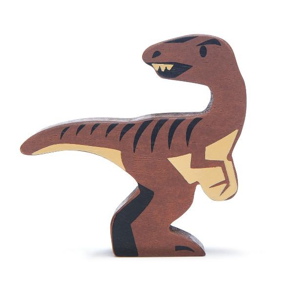 Dinosaur Wooden Toy Wooden Toy Tender Leaf Toys Velociraptor 