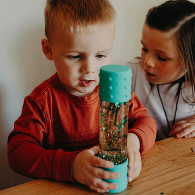 DIY Calm Down Bottle - Mint Sensory Toy Jellystone 