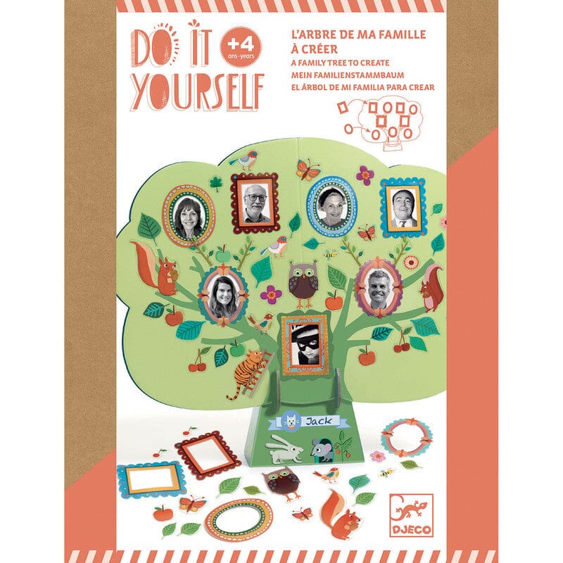 Do It Yourself - Family Tree Arts & Crafts Djeco 