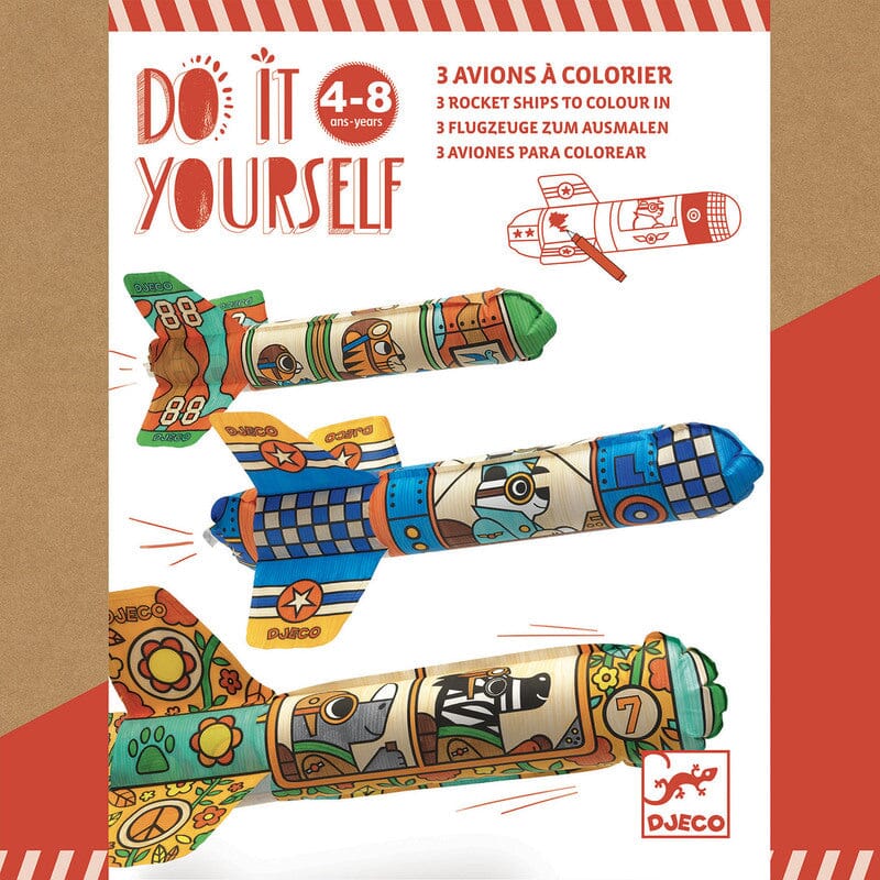 Do It Yourself - To The Sky Rockets Arts & Crafts Djeco 