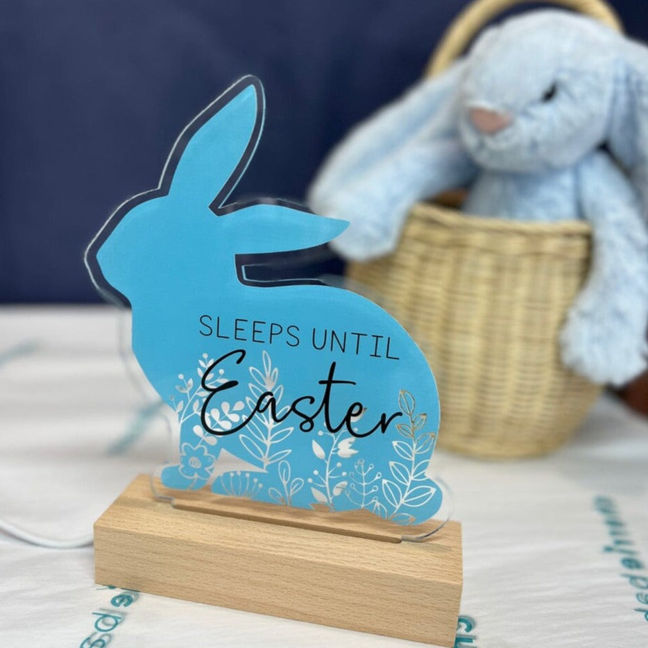 Easter Countdown Light - Blue Heaven Night Light Timber Tinkers 