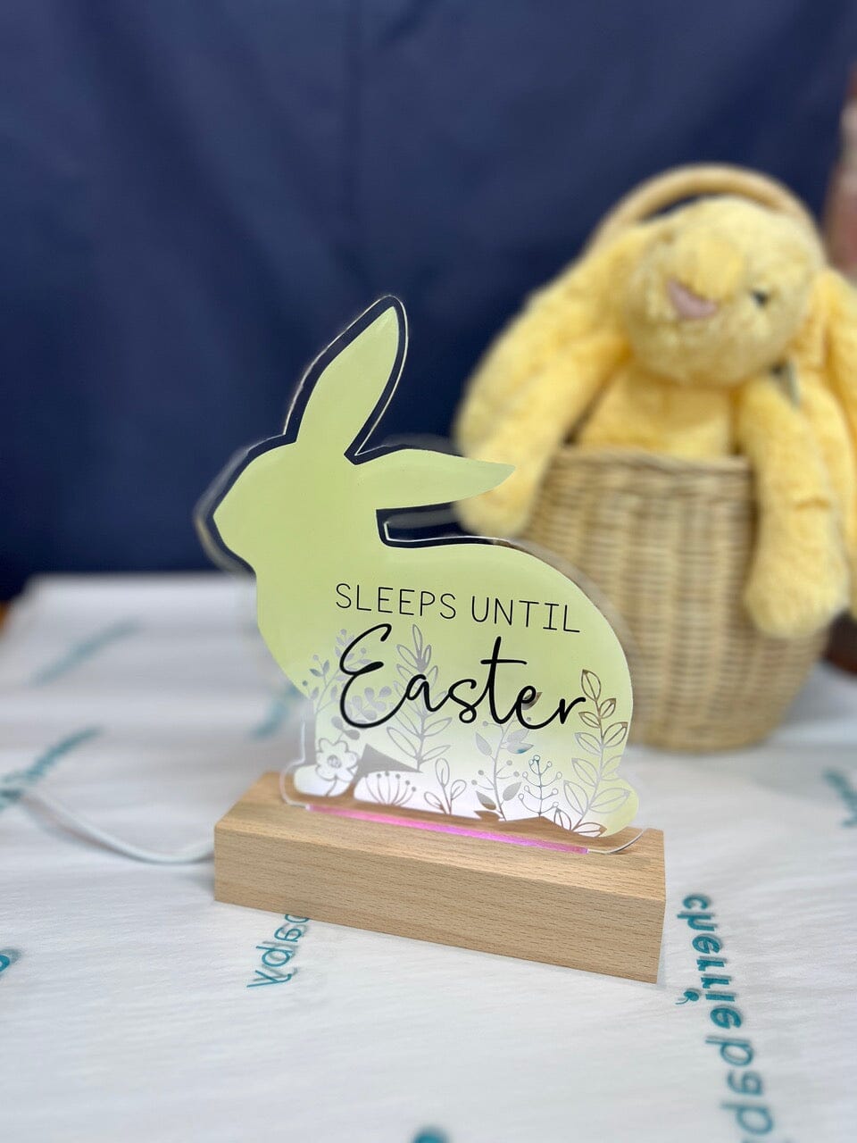 Easter Countdown Light - Lemon Slice Night Light Timber Tinkers 