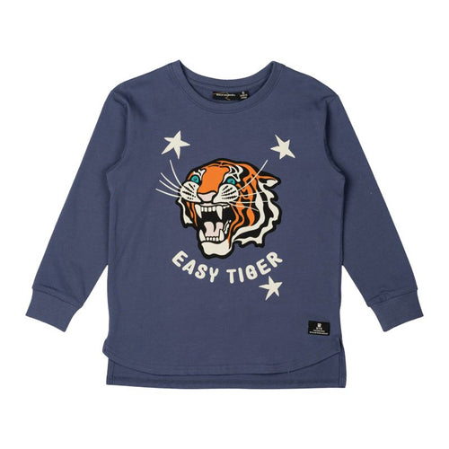 Rock Your Baby Easy Tiger Boxy Fit T-Shirt