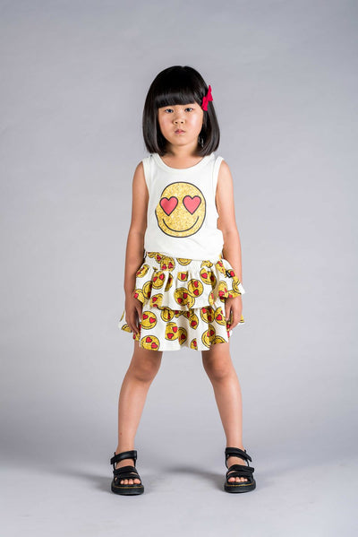 Emoji Rara Skirt - Multi Skirt Rock Your Baby 