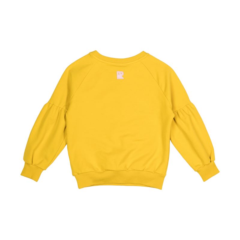 EXCLUSIVE Mosh Pit Sweatshirt - Yellow Jumper Rock Your Baby 