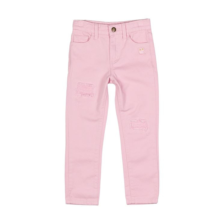 EXCLUSIVE Pale Pink Ripped Jeans - Pink Jeans Rock Your Baby 