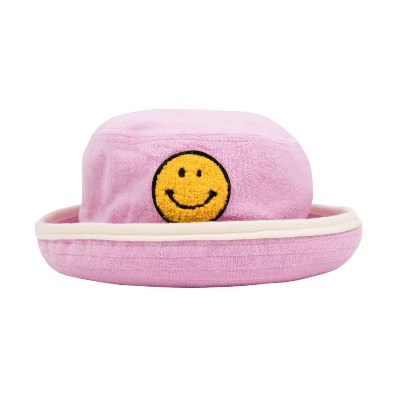 EXCLUSIVE Smiley Bucket Hat - Pink Hat Rock Your Baby 