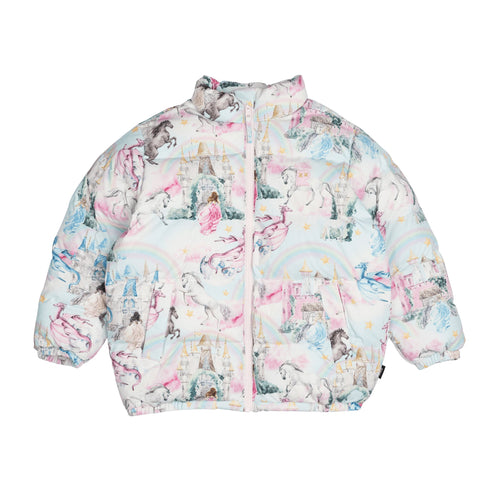 Rock Your Baby Fairy Tales Puff Padded Jacket With Lining