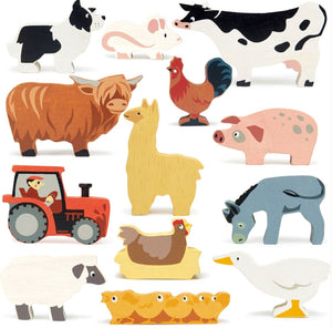 Tender Leaf Toys - Wooden Farm Animals