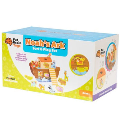Fat Brain Toys Noah's Ark Sort & Play Set Sensory Toy Fat Brain Toys 