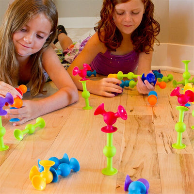Fat Brain Toys Squigz Starter Set Sensory Toy Fat Brain Toys 