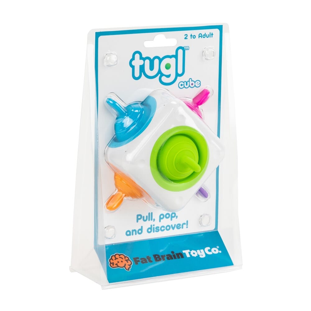 Fat Brain Toys Tugl Cube Sensory Toy Fat Brain Toys 