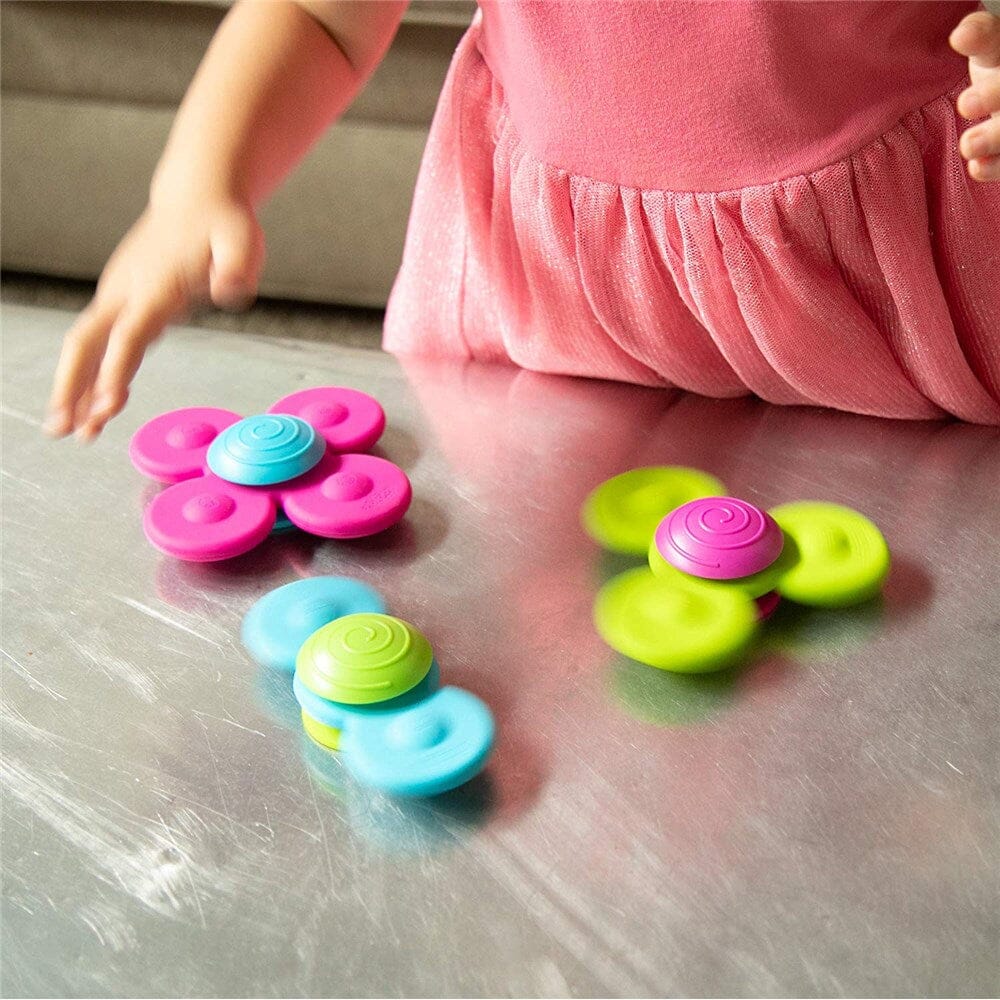 Fat Brain Toys Whirly Squigz Sensory Toy Fat Brain Toys 