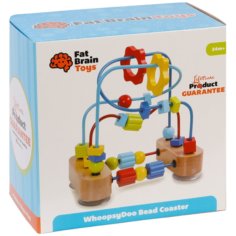 Fat Brain Toys WhoopsyDoo Bead Coaster Wooden Toy Fat Brain Toys 