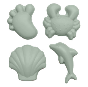 Scrunch Footprint Moulds - Sage