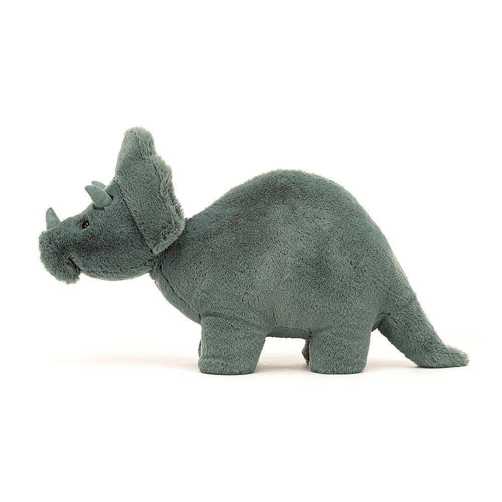Fossilly Triceratops Soft Toy Jellycat Australia