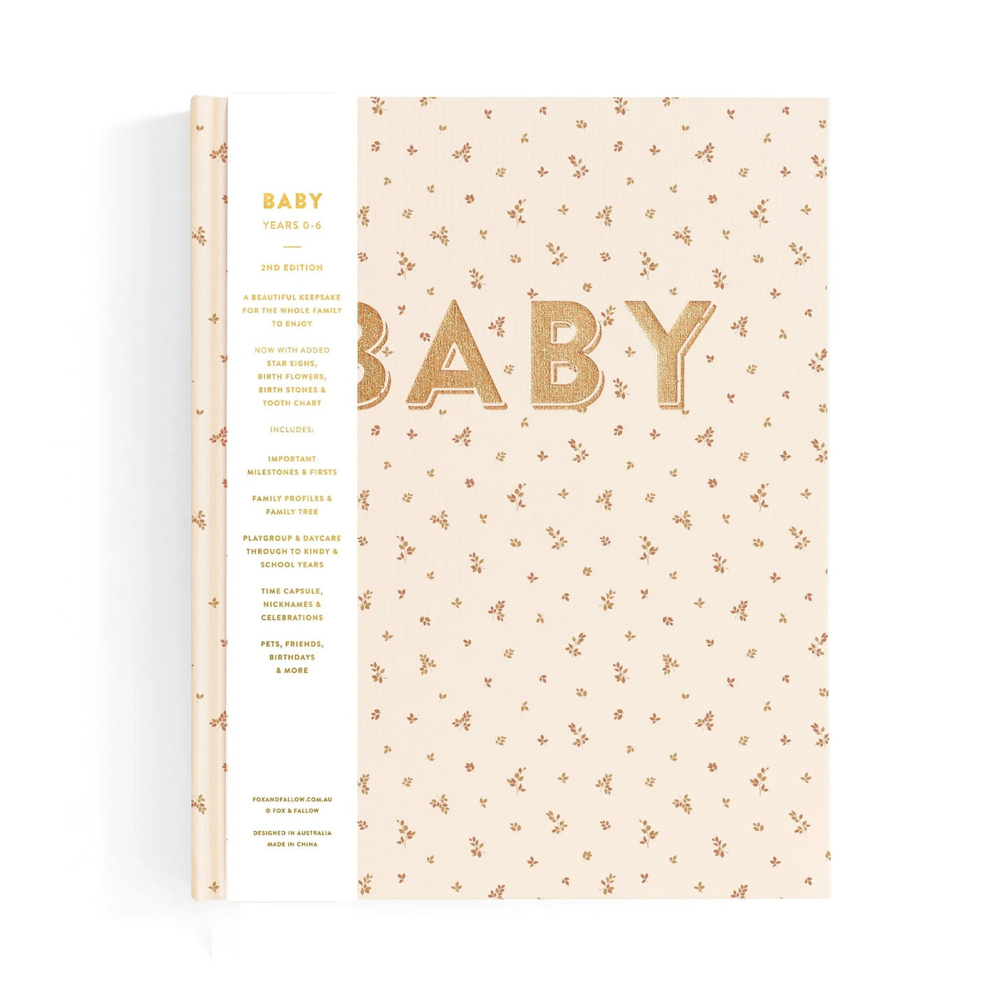 Fox & Fallow Baby Book - Broderie Journal Fox & Fallow 