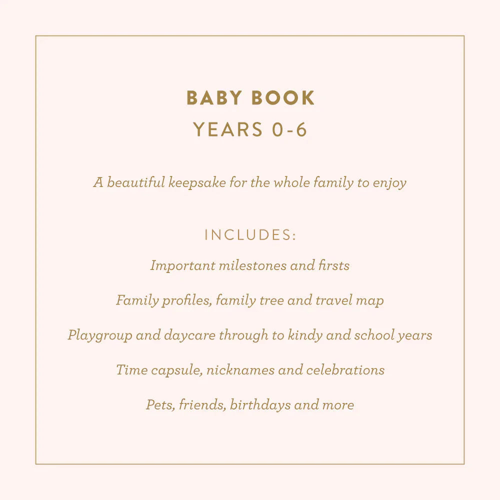 Fox & Fallow Baby Book - Buttermilk Journal Fox & Fallow 