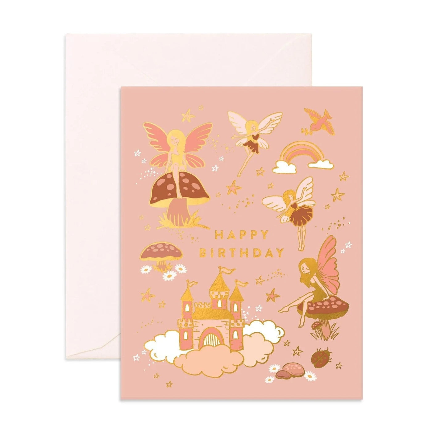 Fox & Fallow Greeting Card - Birthday Fairies Greeting Card Fox & Fallow 